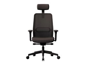 ESSAI - Height-adjustable fabric office chair with armrests _ Las Mobili